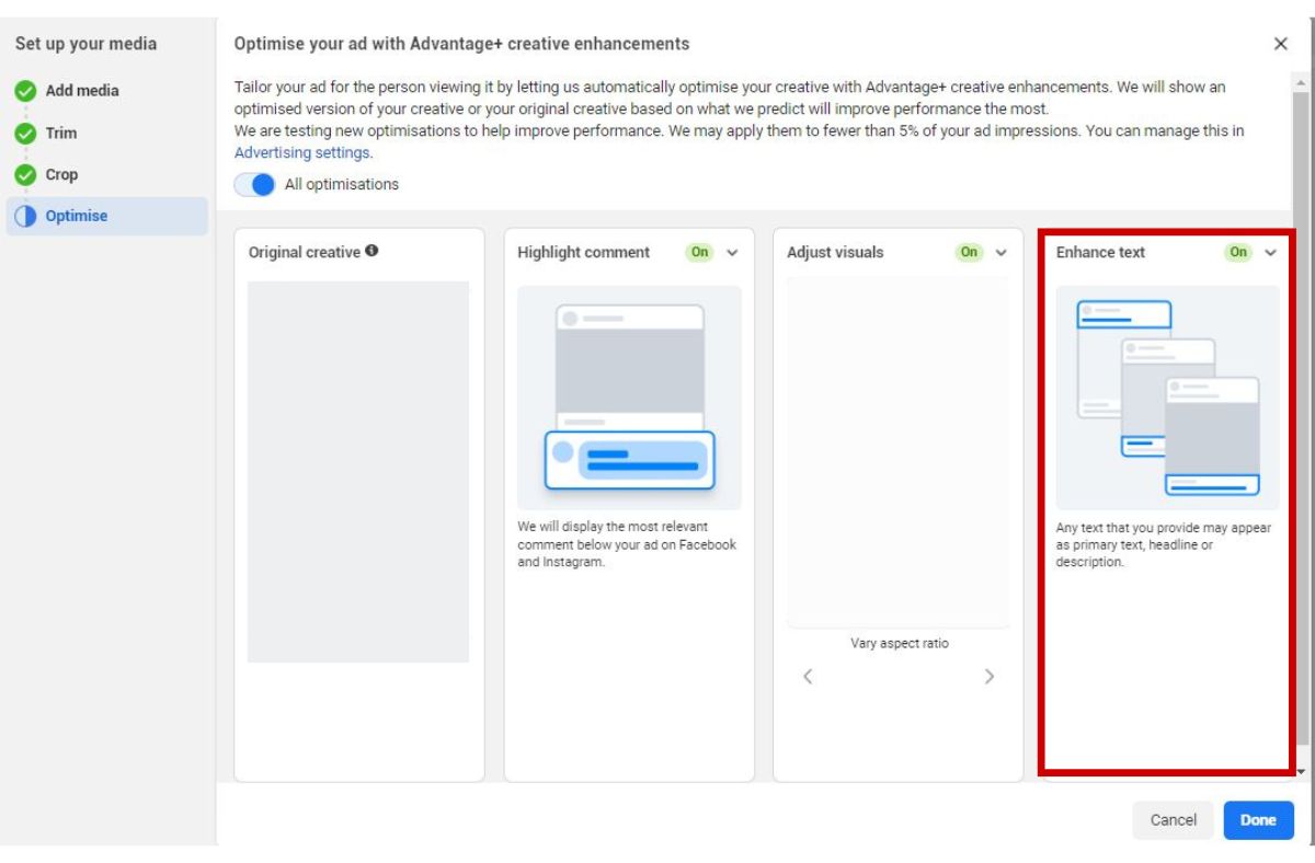 Kenapa META Ads Caption Hanya Muncul Sebagian Saja?